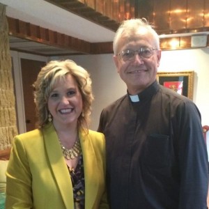 With Fr. Don Wolf, Pastor and Conference Speaker